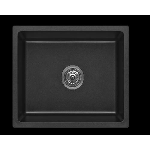 KITCHEN & LAUNDRY - BLACK Single Bowl Sink