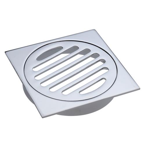 SHOWERS - BLACK Square Floor Waste - 