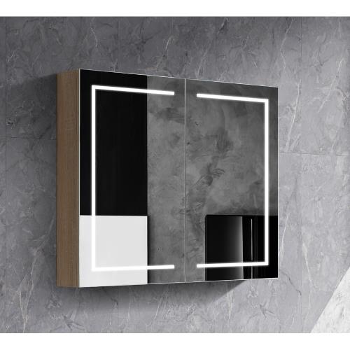 MIRRORS AND CABINETS - Brighton LED Shaving Cabinet - 