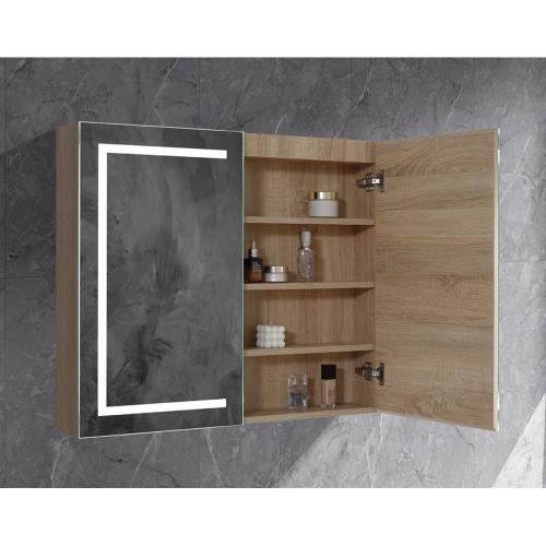MIRRORS AND CABINETS - Brighton LED Shaving Cabinet - 