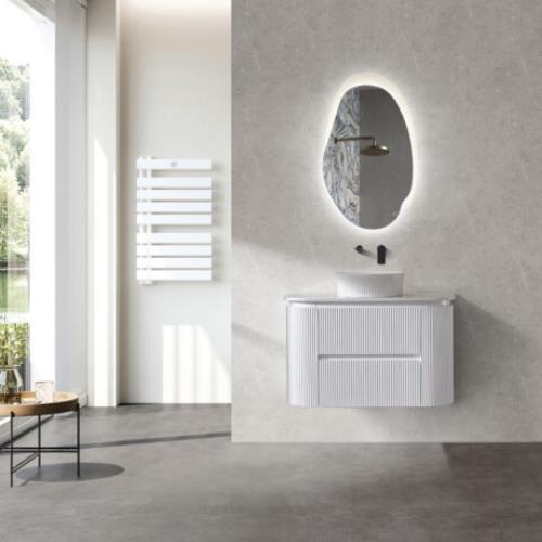 VANITIES - Bristol Vanity - White (Matt), 900mm