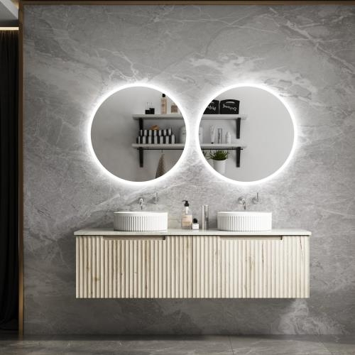 VANITIES - Calder Wall Hung Vanity w/ Stone Top