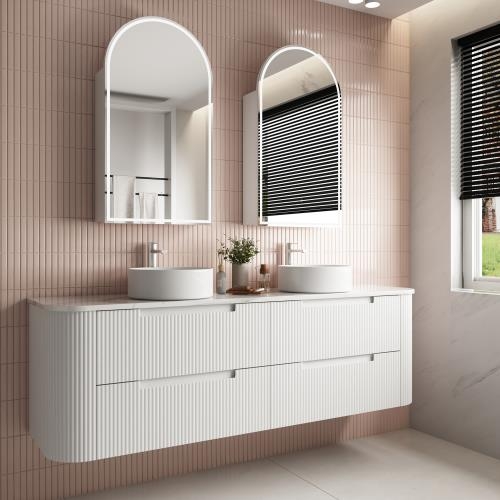 VANITIES - Curva Wall Hung Vanity Cabinet Only