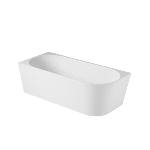 BATHS - ECO Wall Faced Corner Free Standing Bath Tub - No Overflow Left Hand Corner