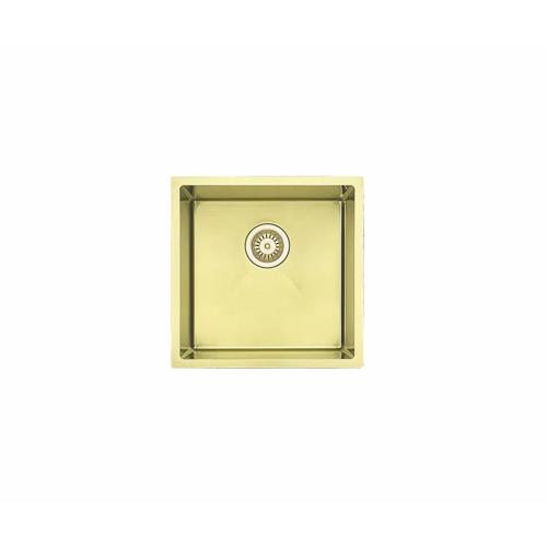 KITCHEN & LAUNDRY - French Gold Single Bowl Sink