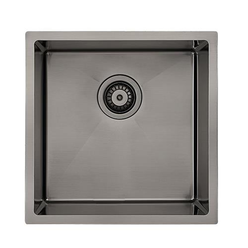 SINKS AND TROUGHS - Gun Metal Single Bowl Sink