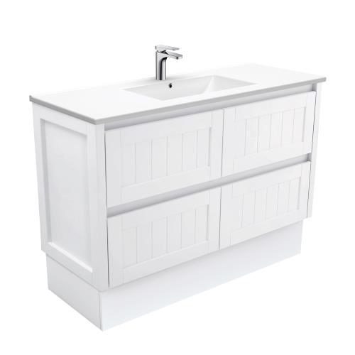 VANITIES - Hampton Floor Vanity - 1200mm, Ceramic Top