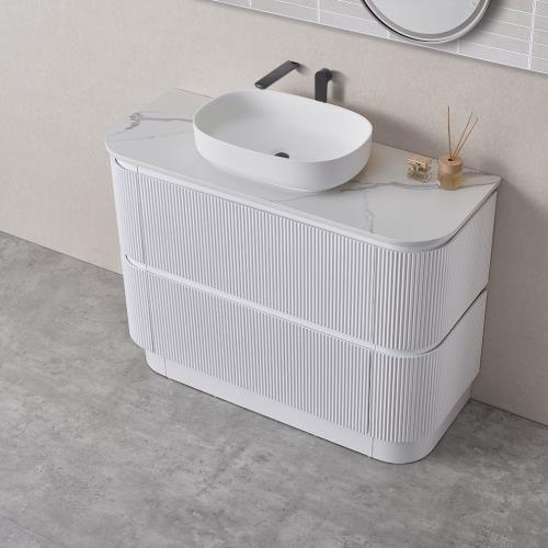 VANITIES - Hudson Vanity - White (Matt), 1200mm