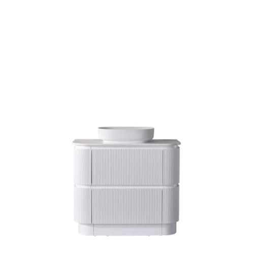 VANITIES - Hudson Vanity - White (Matt), 900mm