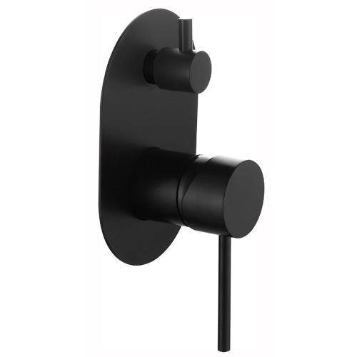 TAPWARE - Ideal Wall Mixer with Diverter - Black