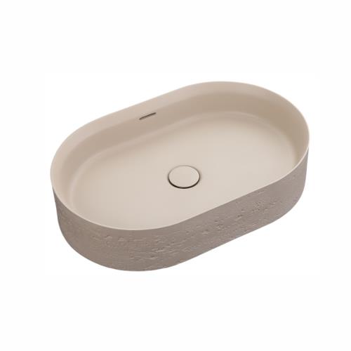 BASINS - Idra 580 x 380 x 120mm Basin - Latte