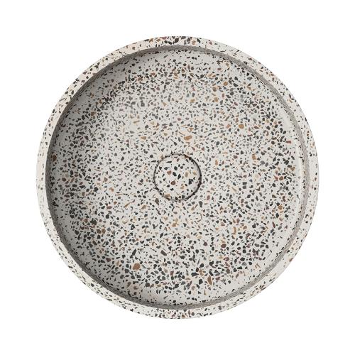 BASINS - JADA Concrete Round Basin - Terrazzo - 