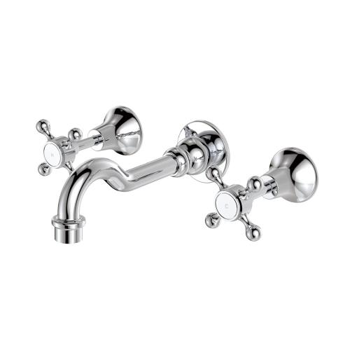 TAPWARE - Lillian Basin/Bath Wall Set - Chrome