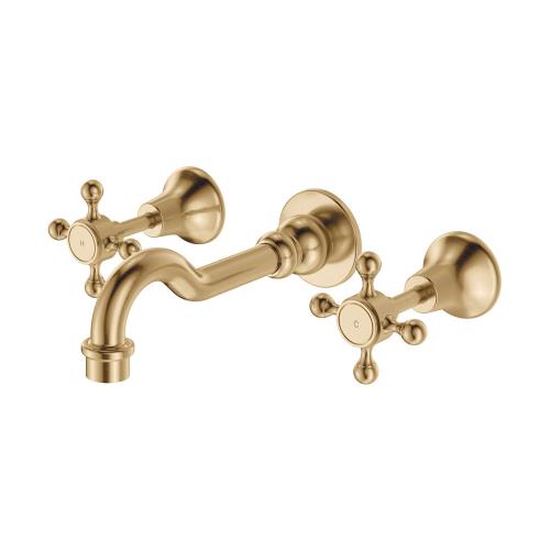 TAPWARE - Lillian Basin/Bath Wall Set - Urban Brass