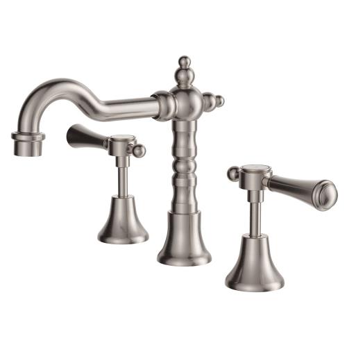 TAPWARE - Lillian Lever Basin Set - Brushed Nickel