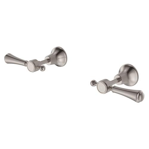 TAPWARE - Lillian Lever Wall Top Assemblies - Brushed Nickel