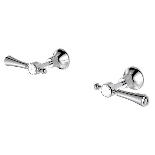 TAPWARE - Lillian Lever Wall Top Assemblies - Chrome