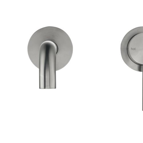 TAPWARE - Mica Combo Mixer & Spout - Brushed Nickel TAPWARE - Mica Combo Mixer & Spout - Brushed Nickel