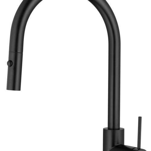 TAPWARE - Mica Pull Out Sink Mixer - Black