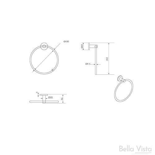ACCESSORIES - Mica Towel Ring