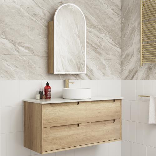 VANITIES - Moreno Wall Hung Vanity Cabinet Only