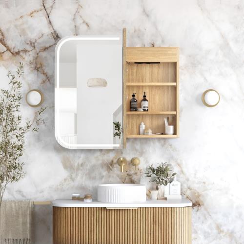 MIRRORS AND CABINETS - Newport LED Shaving Cabinets