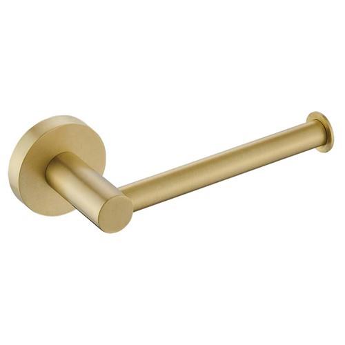 ACCESSORIES - Parker Brushed Gold Round Toilet Roll Holder