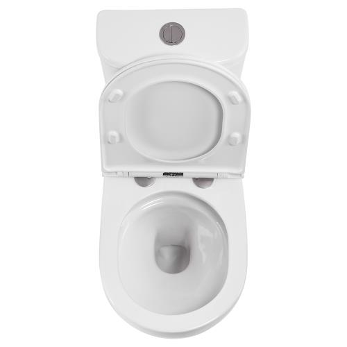 TOILETS - Petra Close Coupled Left Skew Toilet Suite - 
