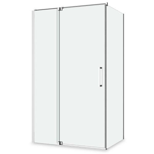 SHOWERS - Profile Pivot Shower Screen Chrome Front & Return