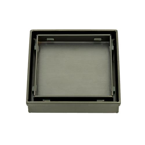 SHOWERS - Radiant Tile Insert Waste - Gun Metal Grey