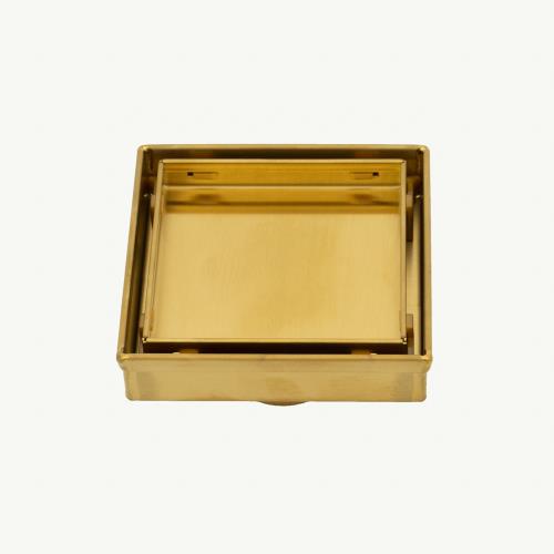 SHOWERS - Radiant Tile Insert Waste - Brushed Gold