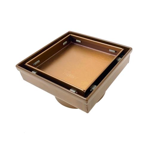 SHOWERS - Radiant Tile Insert Waste - Brushed Bronze
