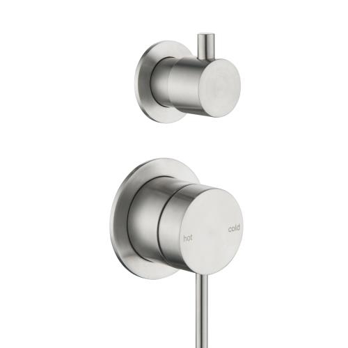 TAPWARE - Mica Shower Mixer w/ Diverter - Brushed Nickel