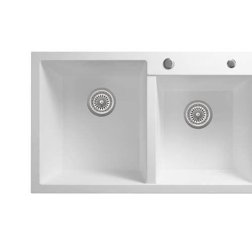 KITCHEN & LAUNDRY - Sierra Composite Double Bowl Sink