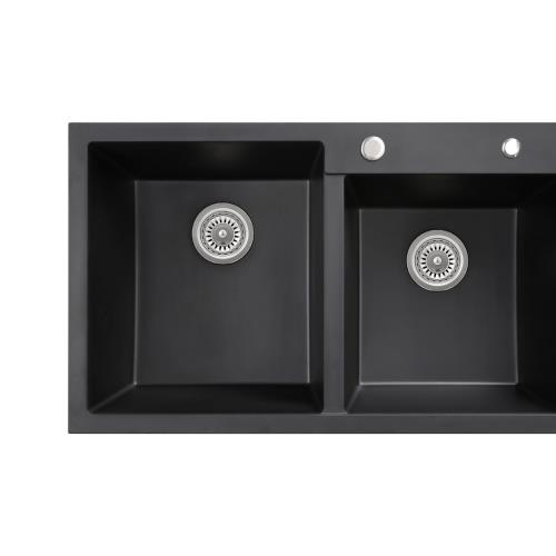 KITCHEN & LAUNDRY - Sierra Composite Double Bowl Sink
