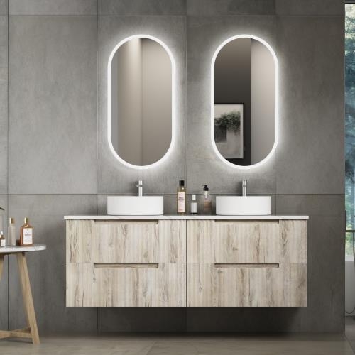 VANITIES - Tuscana Wall Hung Vanity w/ Stone Top