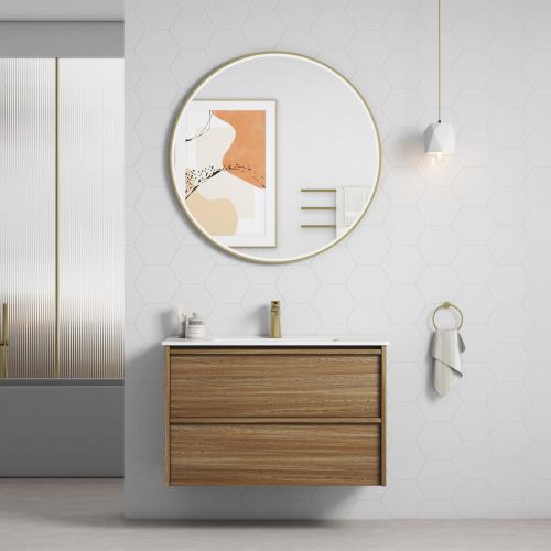 VANITIES - Venetta Framed Wall Hung Vanity - 900mm