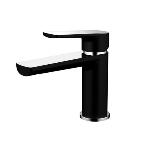 TAPWARE - Vienna Basin Mixer - Black and Chrome